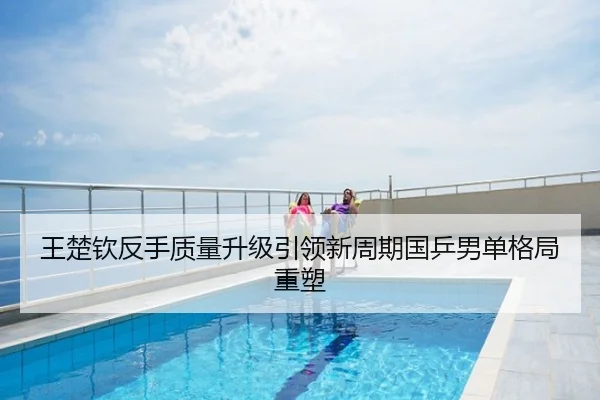 王楚钦反手质量升级引领新周期国乒男单格局重塑